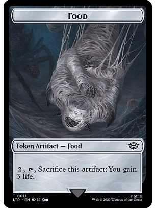 TC-0011 T Food // Wraith Double-Sided Token