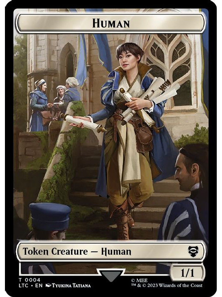 TC-0017 T Human // Treasure Double-sided Token 1