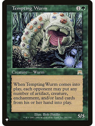 LTC The List-0017 R Tempting Wurm