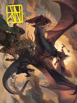 LTC ART-0071 S Witch-king, Bringer of Ruin Art Card (Gold-Stamped Signature)