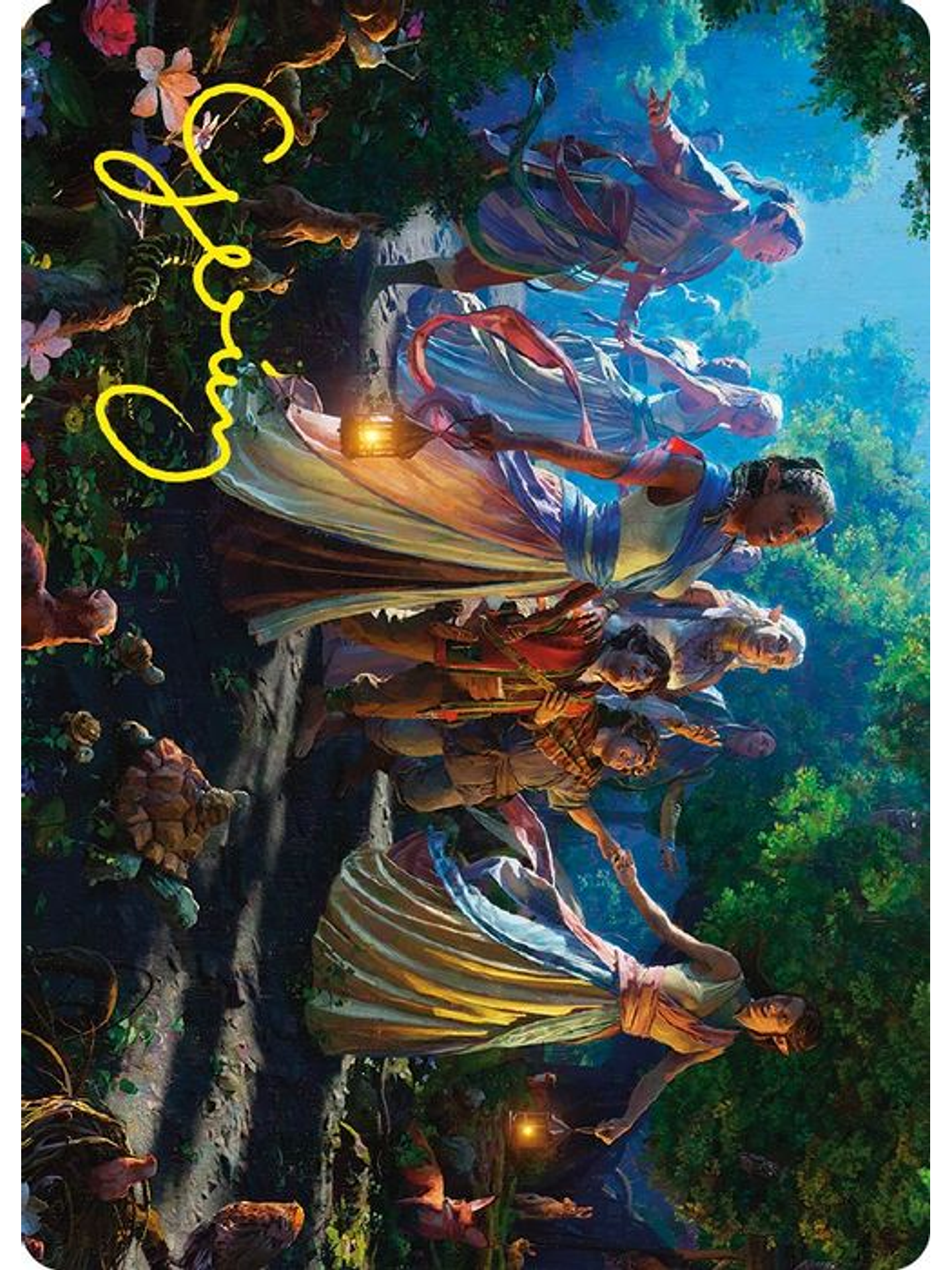 LTC ART-0075 S Realm Seekers Art Card (Gold-Stamped Signature) 1