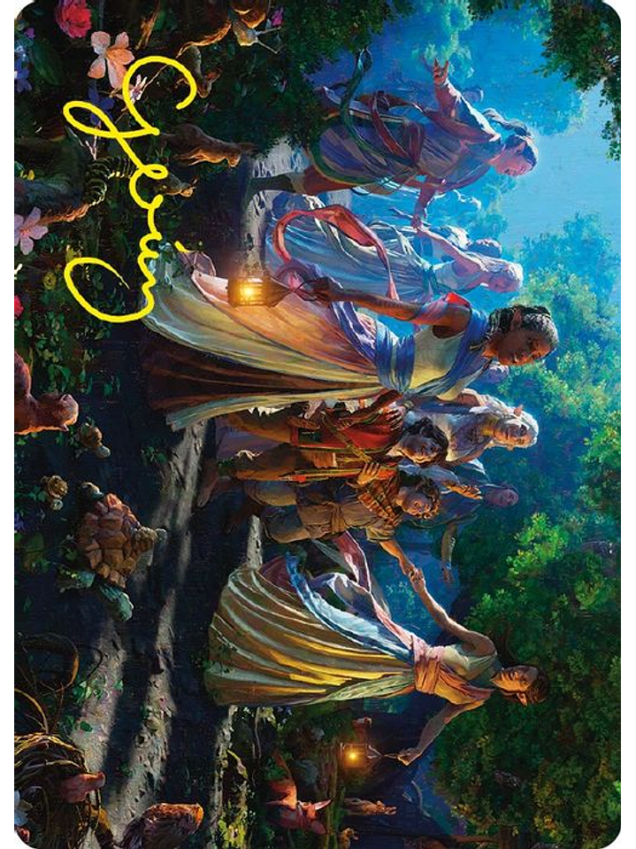 LTC ART-0075 S Realm Seekers Art Card (Gold-Stamped Signature) 1