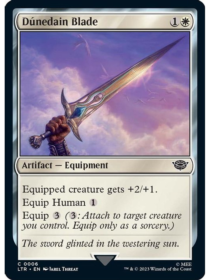 LTR-0006 C Dunedain Blade (Foil) 1