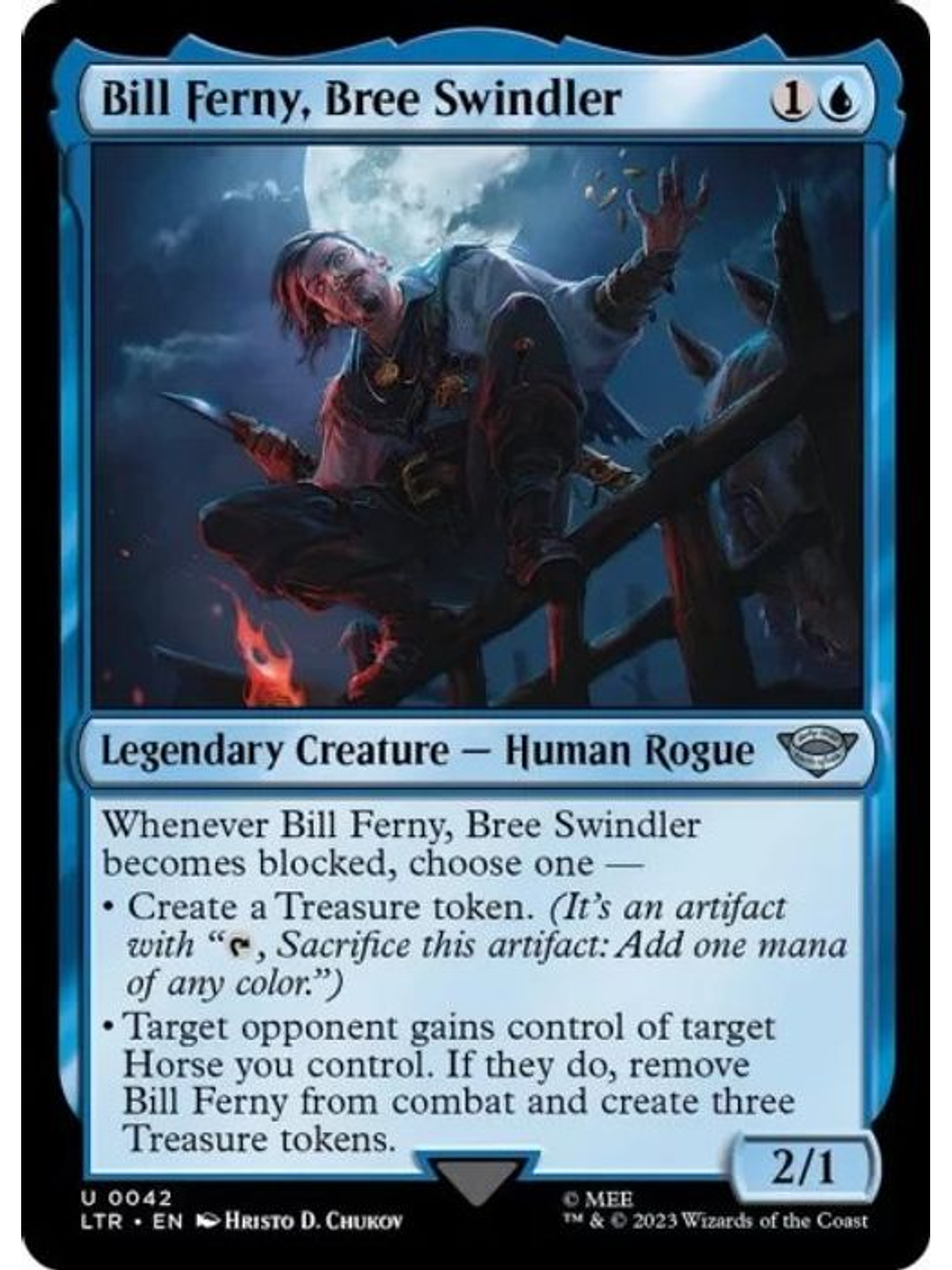 LTR-0042 U Bill Ferny, Bree Swindler (Foil) 1