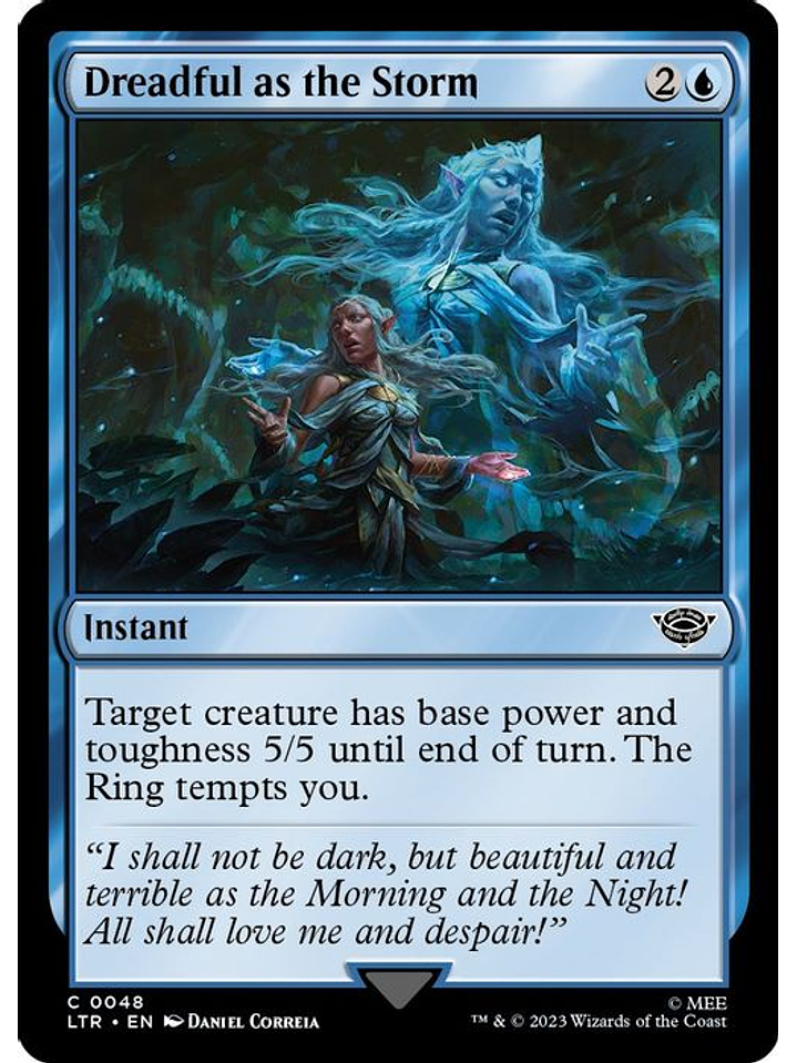 LTR-0048 C Dreadful as the Storm (Foil) 1