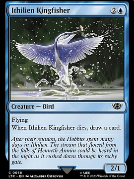 LTR-0058 C Ithilien Kingfisher (Foil)