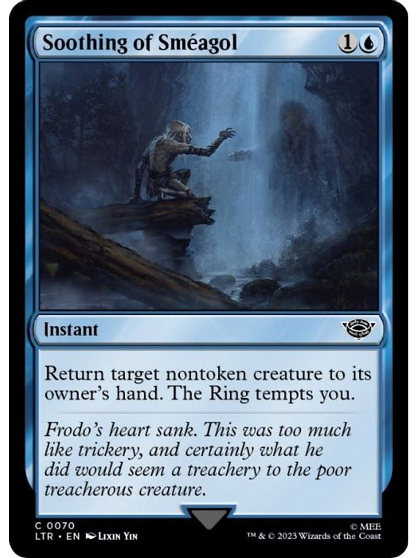 LTR-0070 C Soothing of Smeagol (Foil) 1