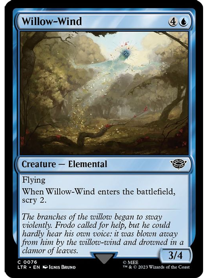 LTR-0076 C Willow-Wind (Foil) 1