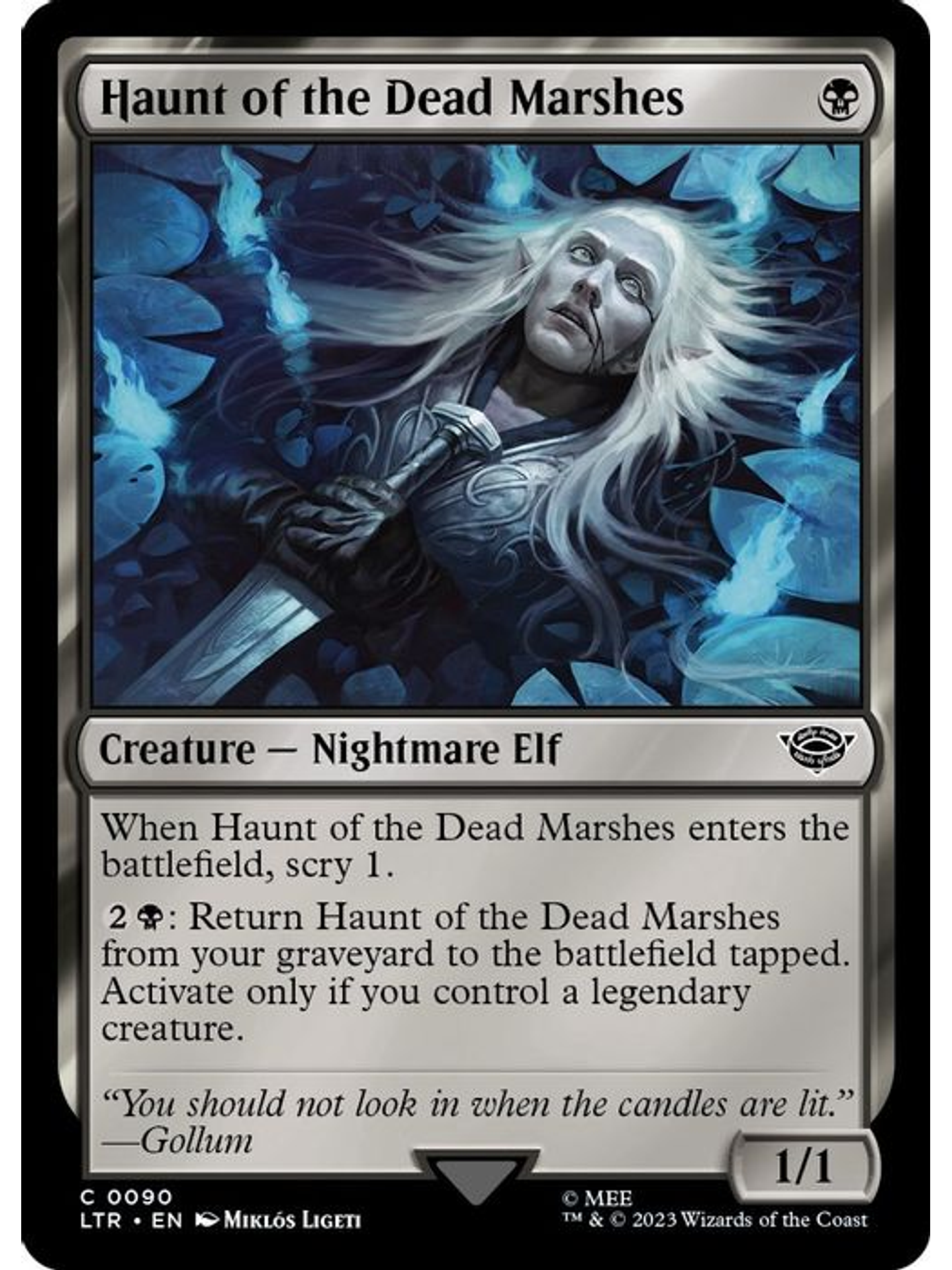 LTR-0090 C Haunt of the Dead Marshes (Foil) 1