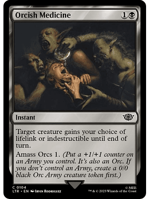 LTR-0104 C Orcish Medicine (Foil)