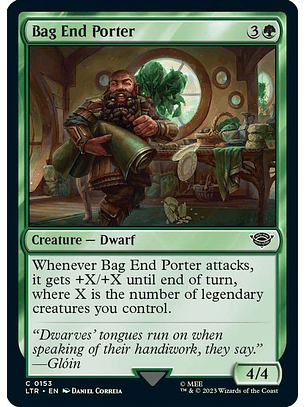 LTR-0153 C Bag End Porter (Foil)