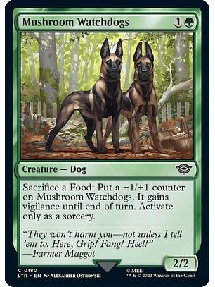LTR-0180 C Mushroom Watchdogs (Foil)