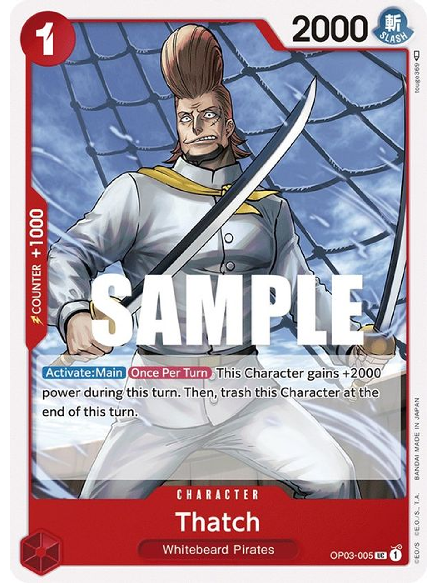 OP03-005 UC Thatch 1