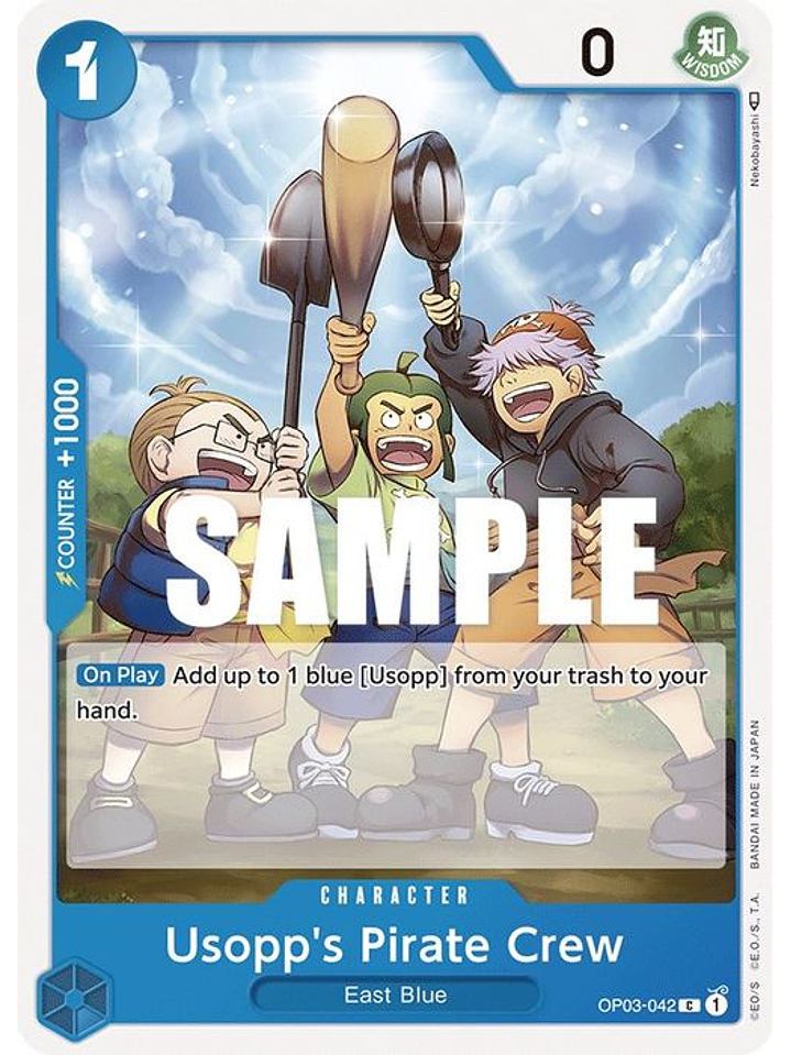 OP03-042 C Usopp's Pirate Crew 1