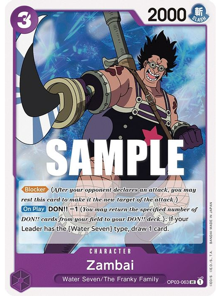 OP03-063 UC Zambai 1