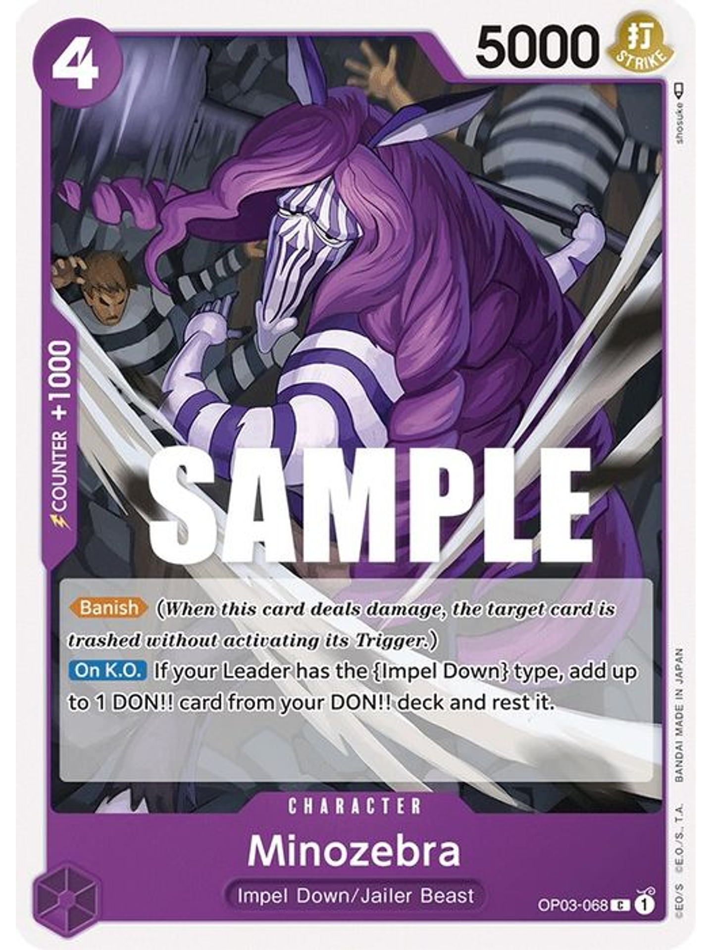 OP03-068 C Minozebra 1