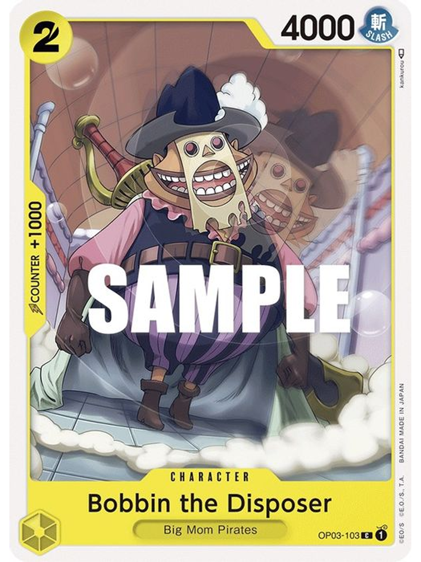 OP03-103 C Bobbin the Disposer 1