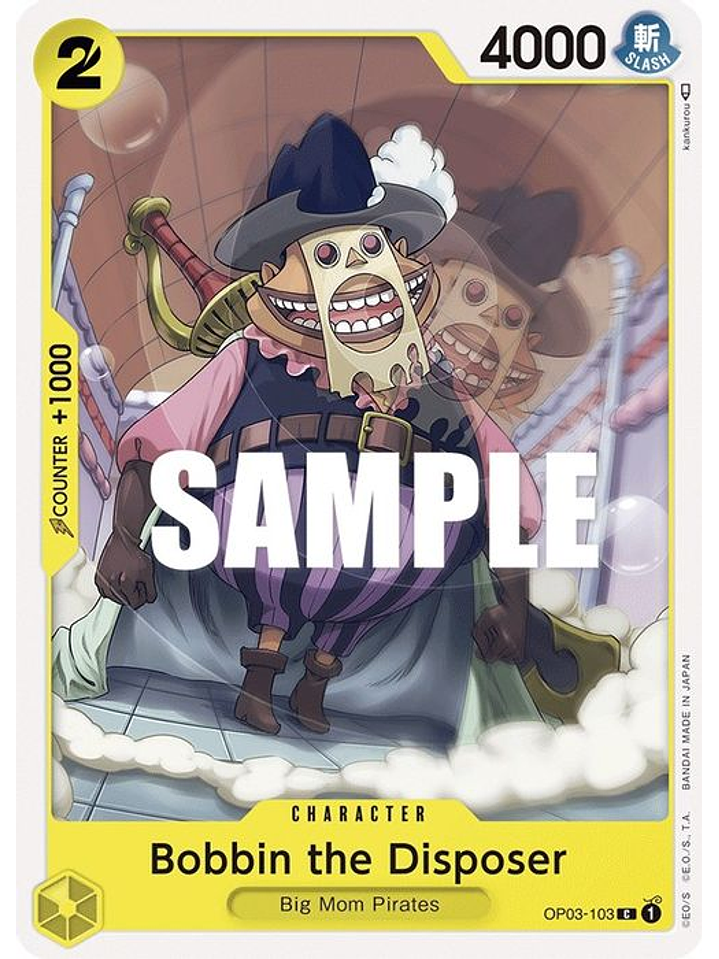 OP03-103 C Bobbin the Disposer 1