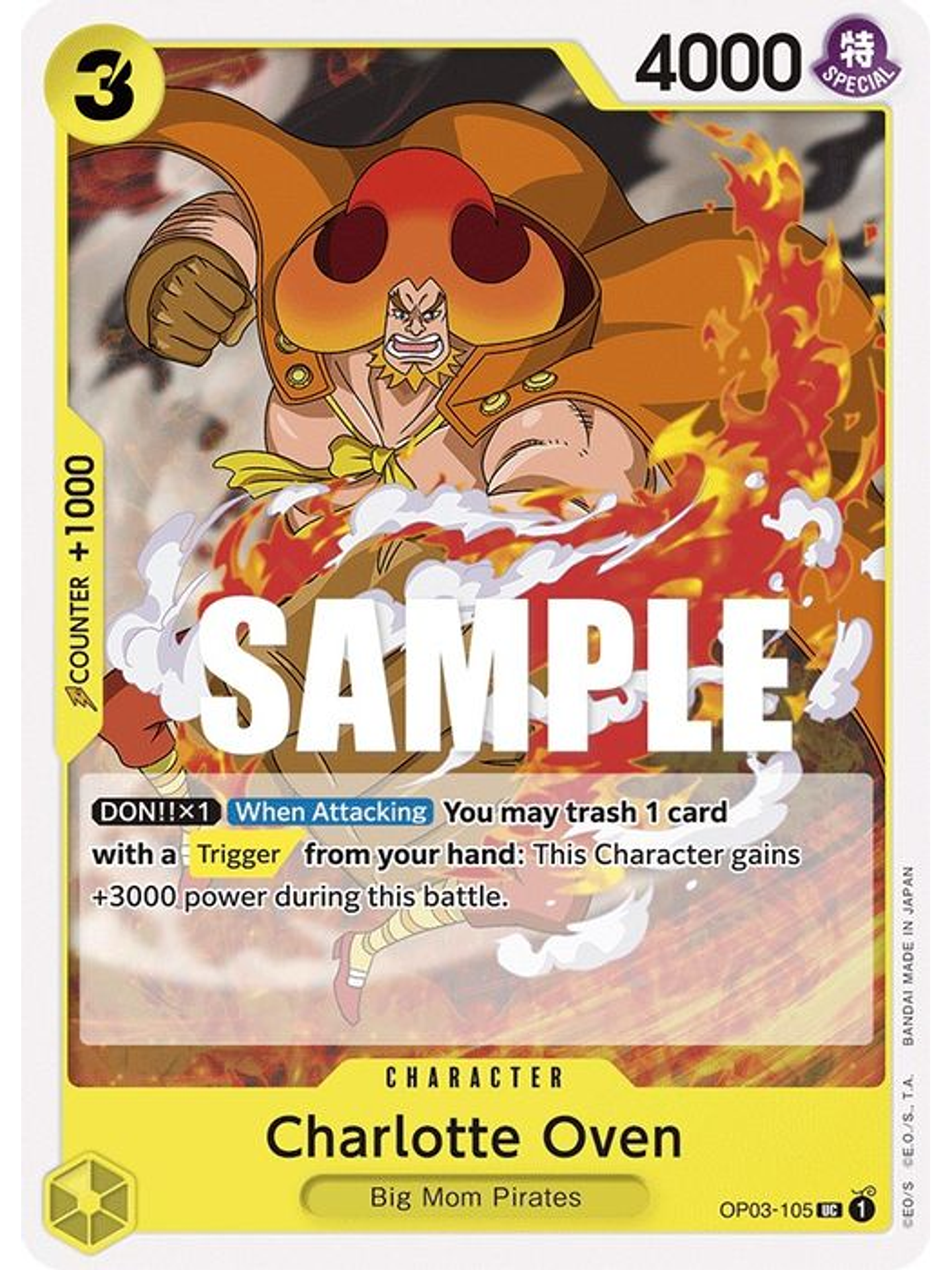 OP03-105 UC Charlotte Oven 1