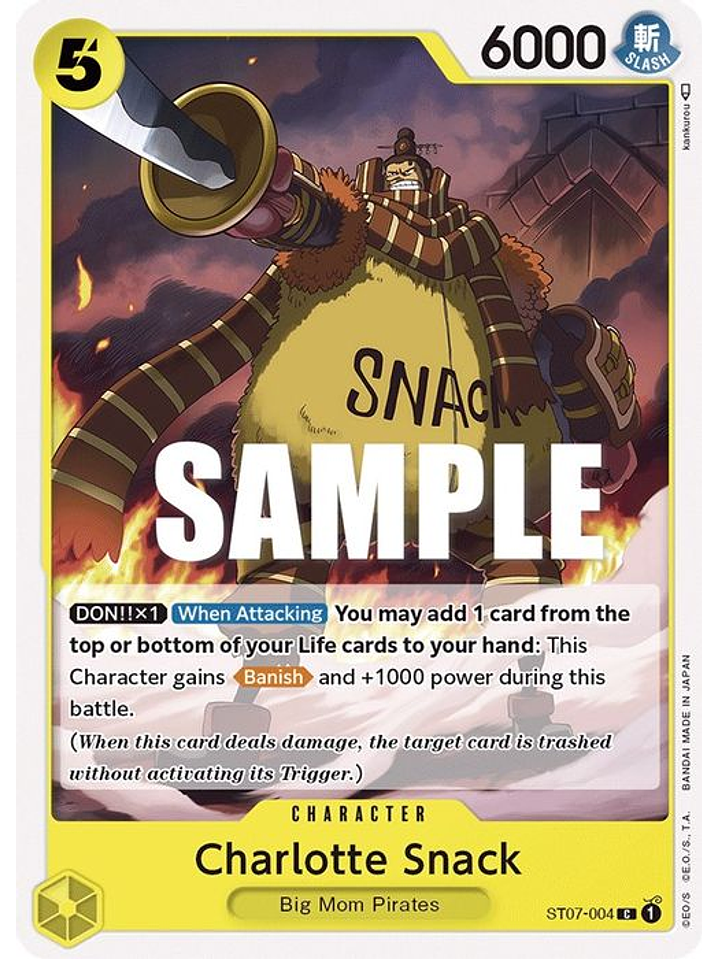 ST07-004 C Charlotte Snack 1