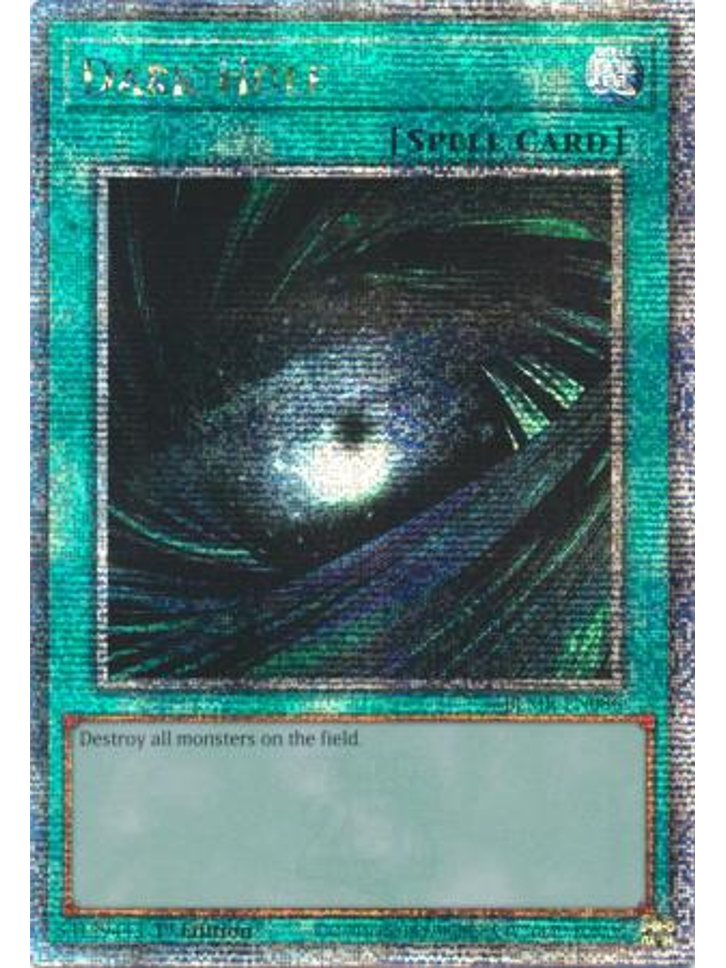 Dark Hole - BLMR-EN086 - Quarter Century Rare 1st Edition 1