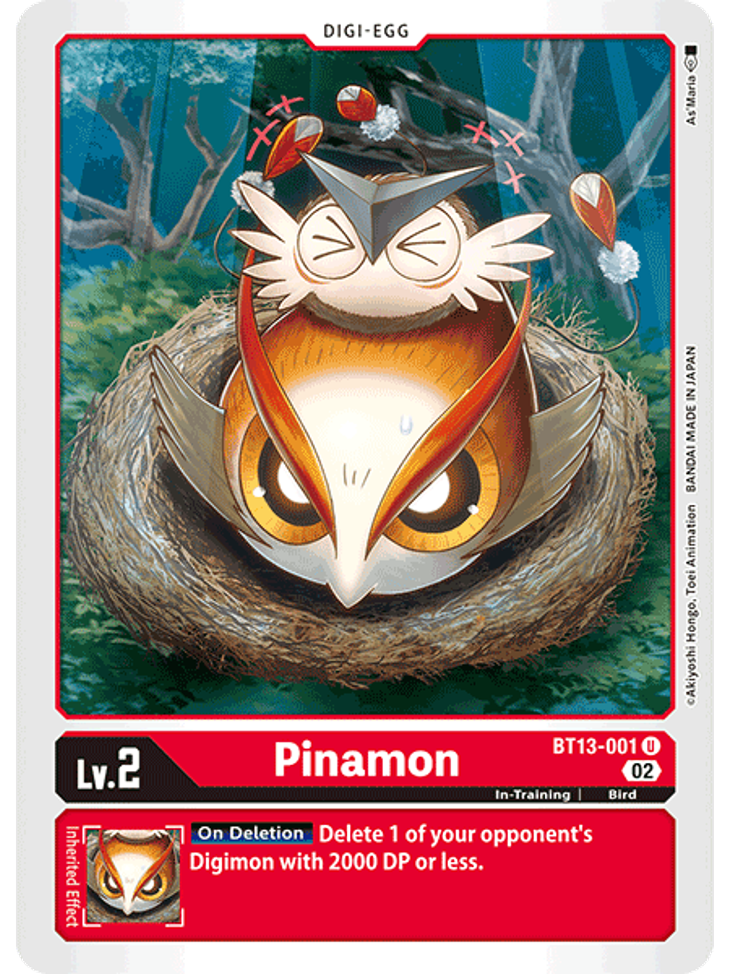 BT13-001 U Pinamon 1