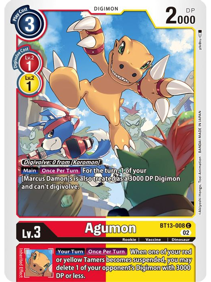 BT13-008 C Agumon 1