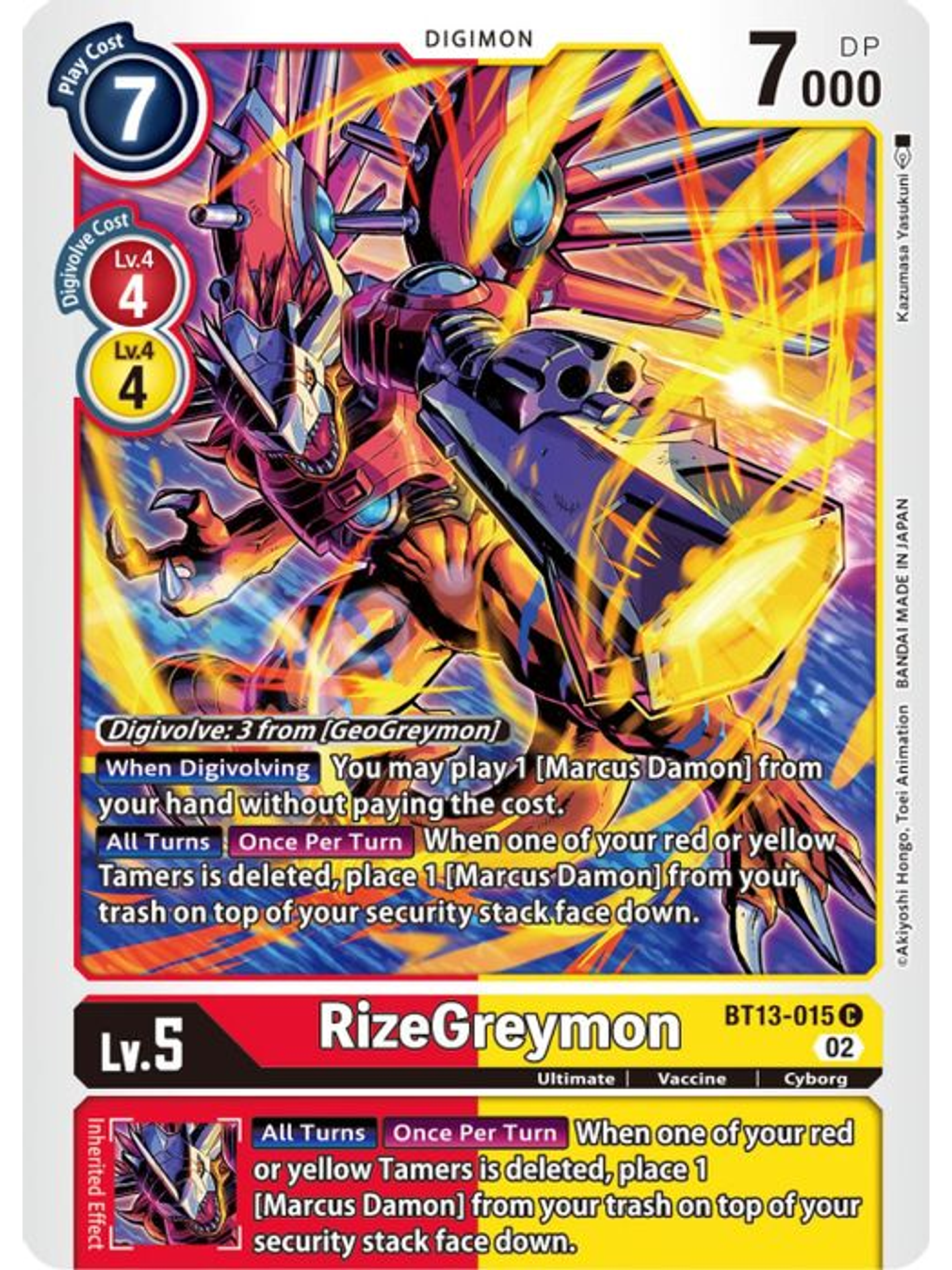 BT13-015 C RizeGreymon 1