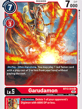 BT13-014 U Garudamon