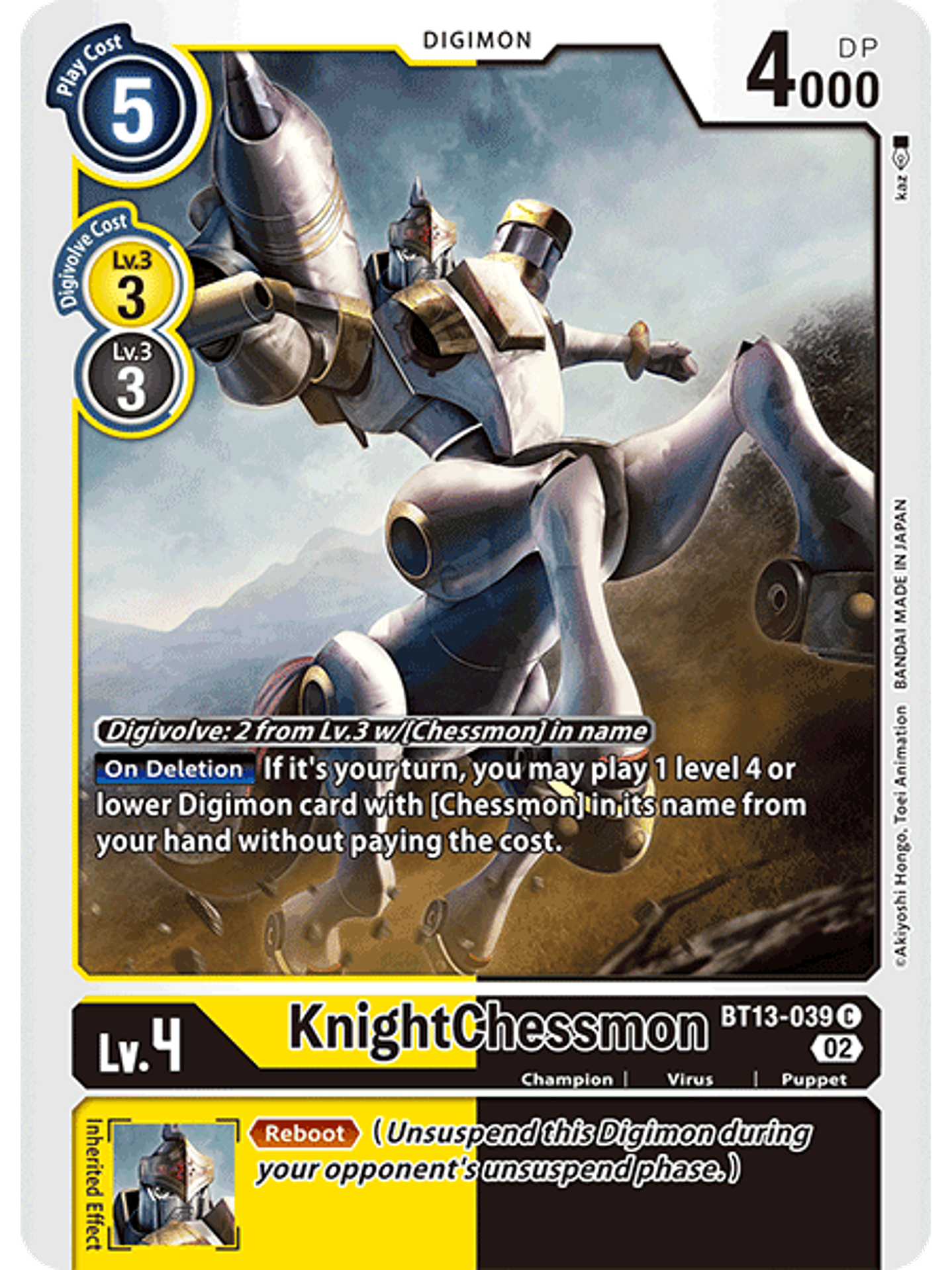 BT13-039 C KnightChessmon 1