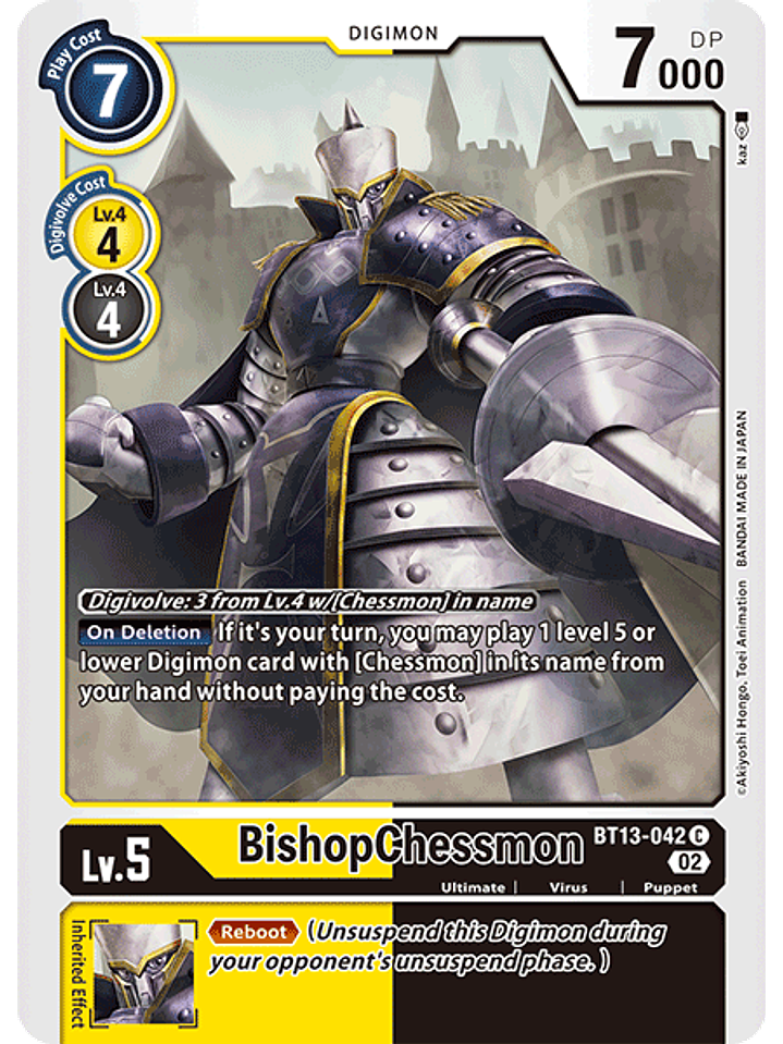 BT13-042 C BishopChessmon 1