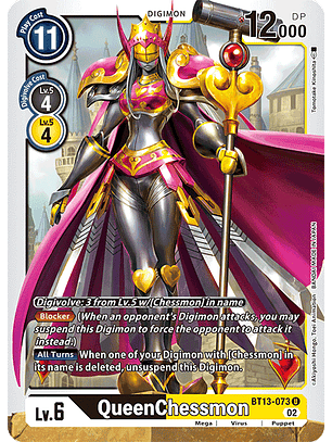 BT13-073 U QueenChessmon