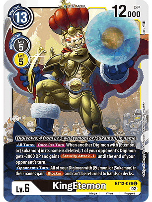 BT13-076 U KingEtemon