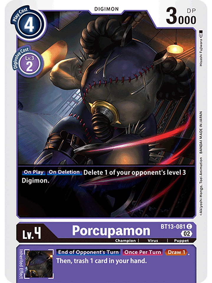 BT13-081 C Porcupamon 1