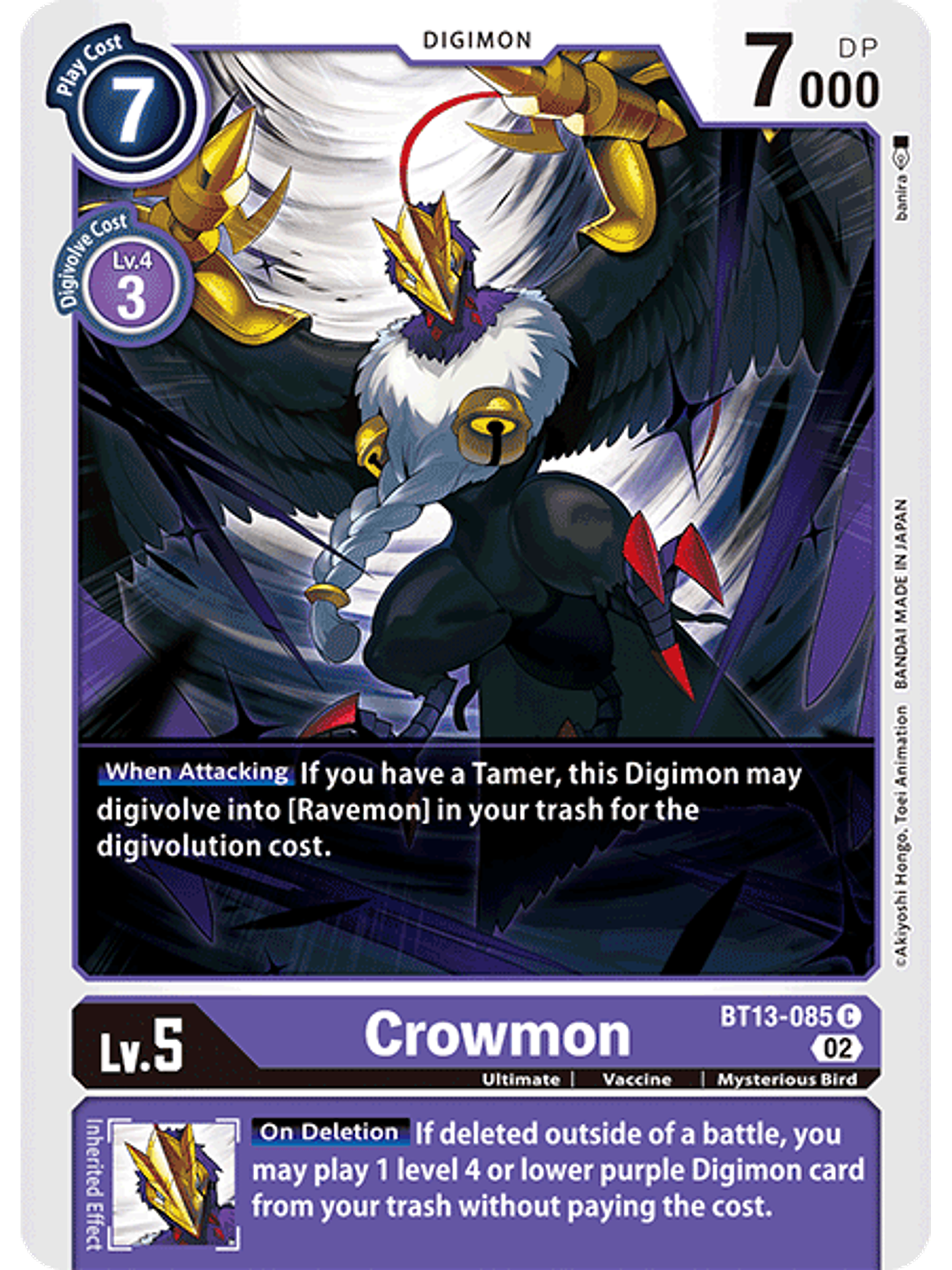 BT13-085 C Crowmon 1