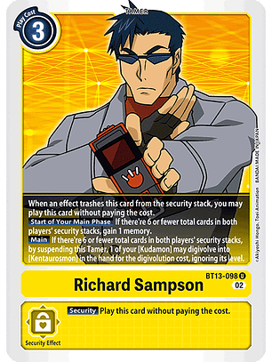 BT13-098 U Richard Sampson