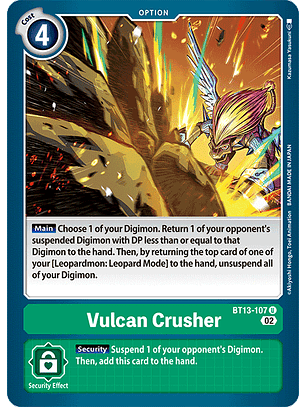 BT13-107 U Vulcan Crusher