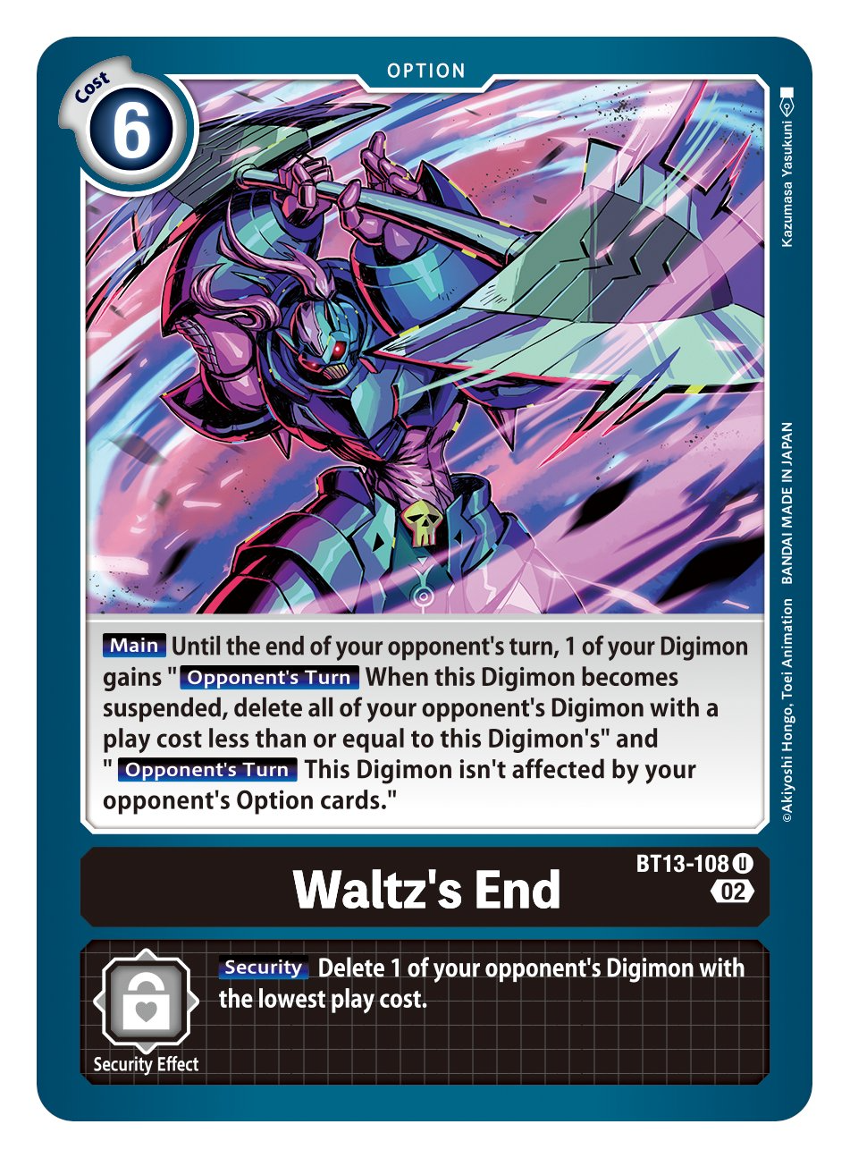 BT13-108 U Waltz's End