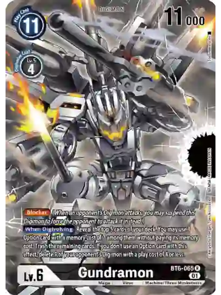 BT6-065 (Alternative Art) Gundramon 1