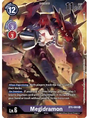 BT5-083 (Alternative Art) Megidramon