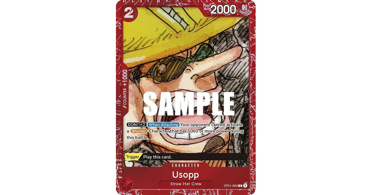 ST01-022 (Alternative Art) Usopp