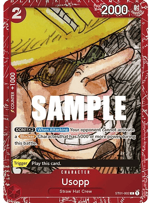 ST01-022 (Alternative Art) Usopp