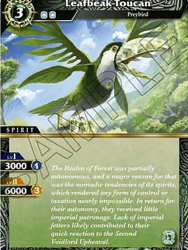 ST05-003 Leafbeak Toucan