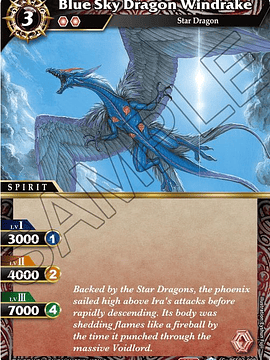 BSS02-008 C Blue Sky Dragon Windrake