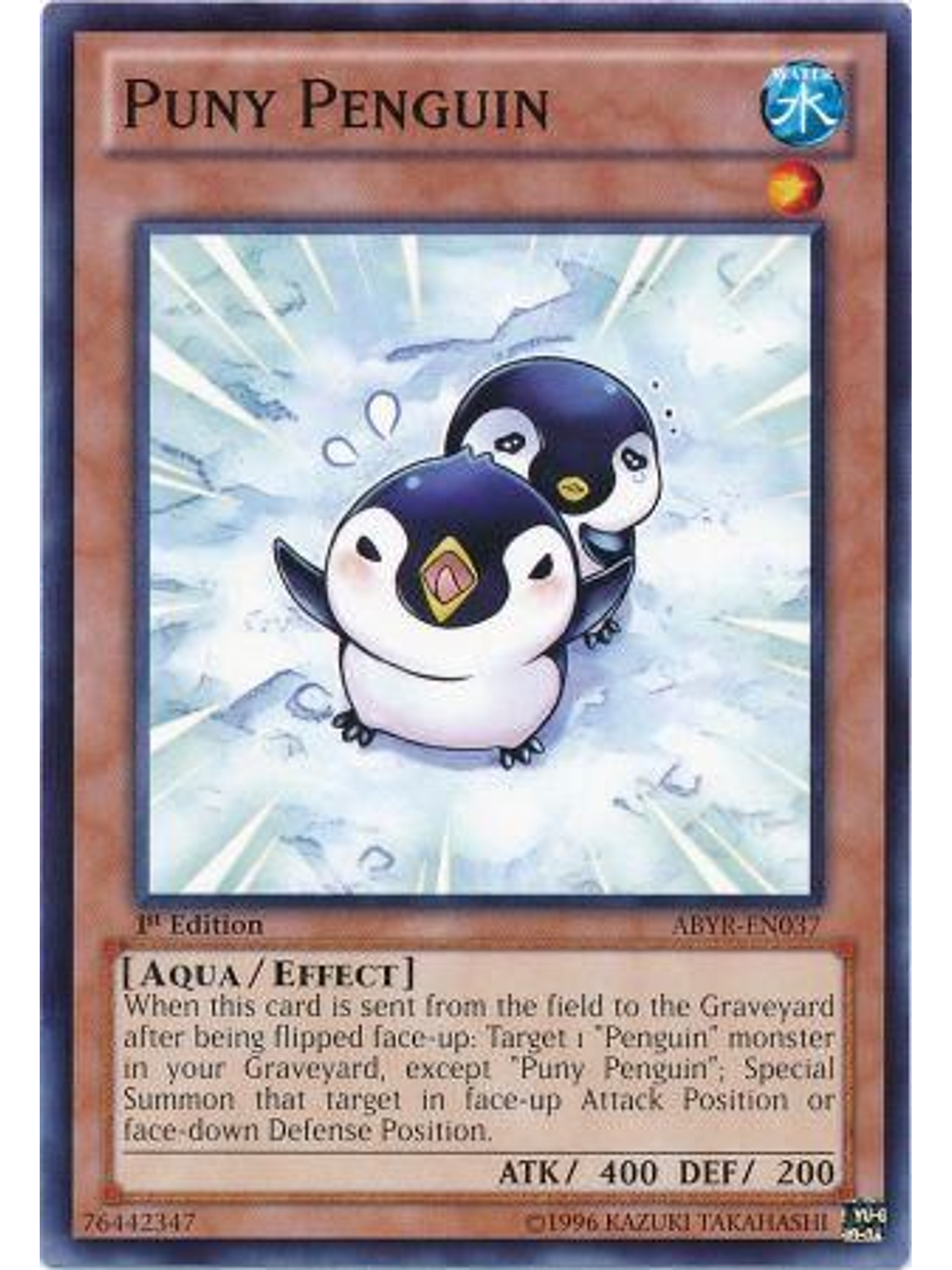 Puny Penguin - ABYR-EN037 - Common 1st Edition 1