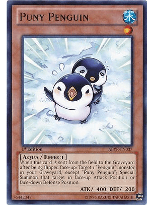 Puny Penguin - ABYR-EN037 - Common 1st Edition
