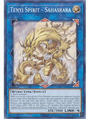 Tenyi Spirit - Sahasrara - OP17-EN025 - Common