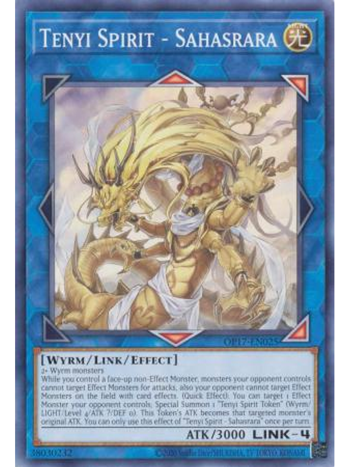 Tenyi Spirit - Sahasrara - OP17-EN025 - Common 1