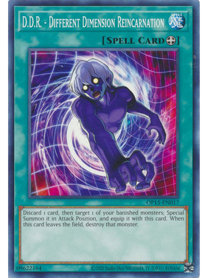 D.D.R. - Different Dimension Reincarnation - OP15-EN017 - Common 1