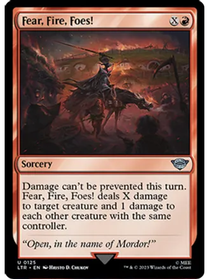 LTR-0125 U Fear, Fire, Foes! 1
